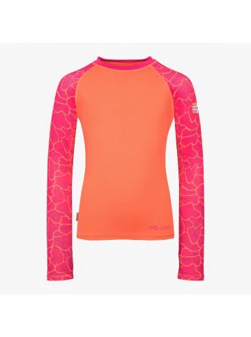 Trollkids Badeshirt langarm Haukland in watermelon