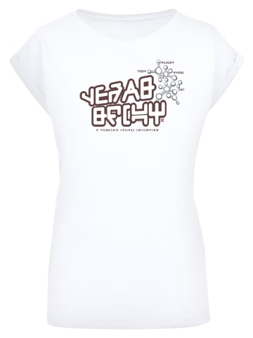 F4NT4STIC T-Shirt Marvel Guardians Of The Galaxy Star Lord Text in weiß