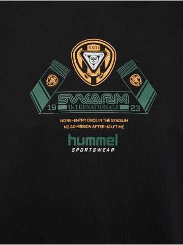 Hummel Hummel T-Shirt Hmlloose Lebensstil Erwachsene in BLACK