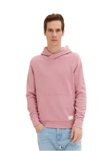 Tom Tailor Sweatshirt STRUCTURED LINING in Rosa