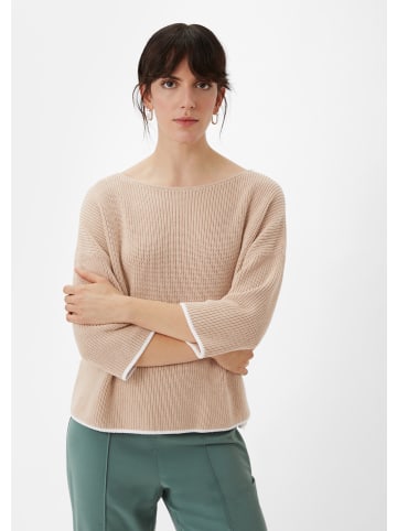 comma Strickpullover in 8212_sandfarben