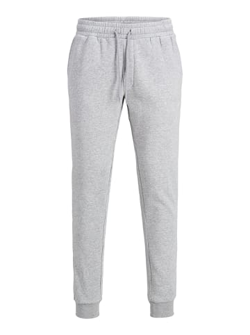 Jack & Jones Jogginghose - KANE JJHARRY STRIPE SWEAT PANT in Light Grey Melange