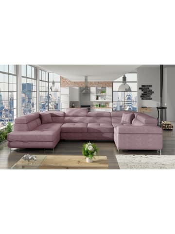 MF Design Lavin Recamiere Links in Flieder -  (L) 340 x (B) 340 x (H) 90 cm