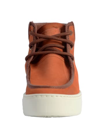 natural world Wallabi Cuello On Napa Sneaker Braun