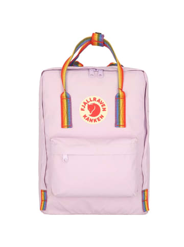 FJÄLLRÄVEN Kanken Rainbow Rucksack 38 cm in pastel lavender-rainbow