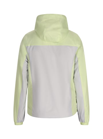 hoona Damen Jacke in Helles Grau Limette