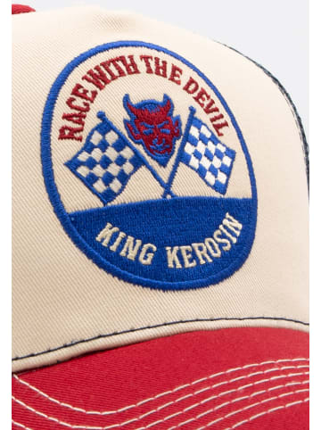 King Kerosin King Kerosin Trucker Cap Race with the devil in beige