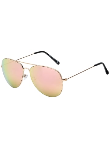 BEZLIT Damen Sonnenbrille in Rosa-Gelb