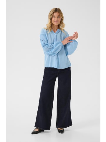 Cream Langarm-Bluse CRTimia Regular fit in Placid Blue