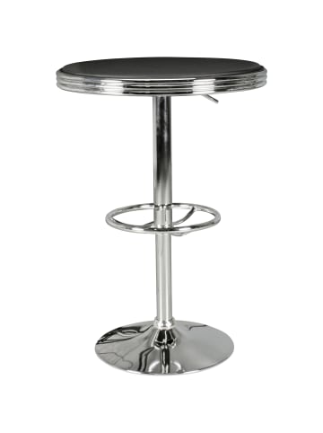 FineBuy Bartisch "FB45665" in Schwarz /