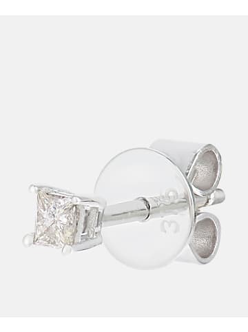 Diamant L'éternel Ohrringe aus 375 Weißgold mit 0.1 Karat Diamant