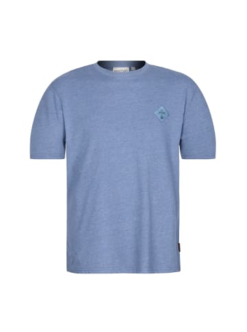 naketano T-Shirt Adonis Fischer 20 Blue Melange