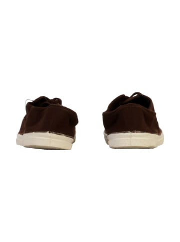 Bensimon Schnür-Tennisschuhe Braun
