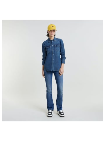 G-Star Raw Langarmbluse in worn in windward