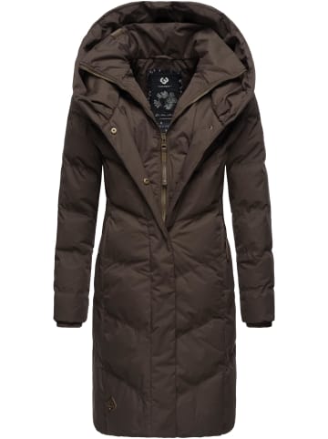 ragwear Steppmantel Natalka in Dark Choco022