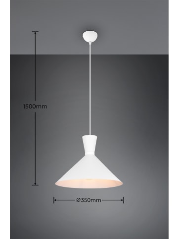 Reality Leuchten Pendelleuchte ENZO in weiß matt