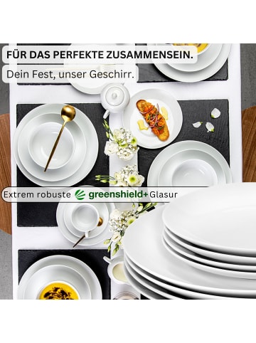 Sänger 18-tlg. Tafelservice New Port in Wei 