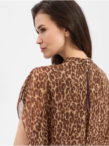 JOOP! Kleid Dalisha in mehrfarbig camel - 0001