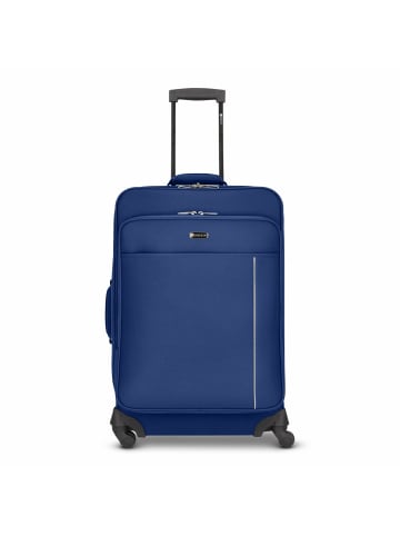 Check.In Sevilla 4 Rollen Trolley M 64 cm in navy blue