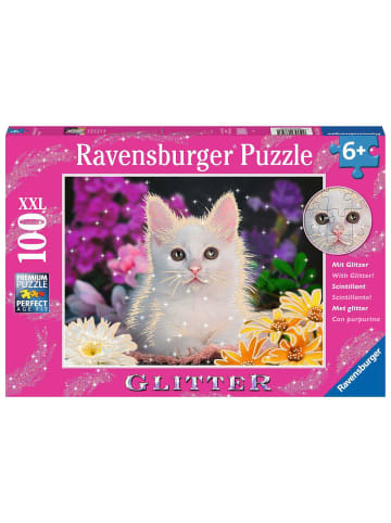 Ravensburger Puzzle 100 Teile Glitzerkatze Ab 6 Jahre in bunt