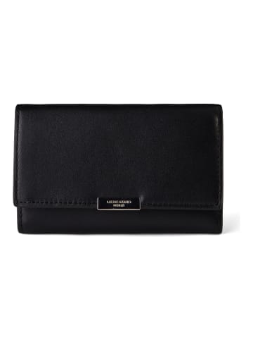 LIEBESKIND BERLIN Gloria II Geldbörse RFID Schutz Leder 9.5 cm in black