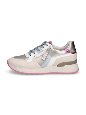 Gabor Comfort Sneaker in Beige Metallic