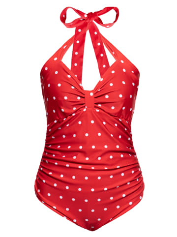 Queen Kerosin Queen Kerosin Swimsuit Dotted in rot