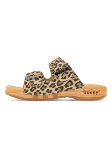 Woody Sandale in braun