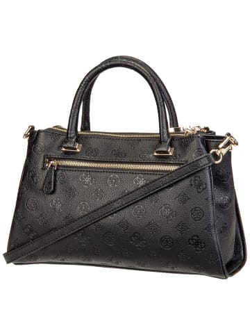 Guess Handtasche Anise Triple Comp Satchel in Black Logo