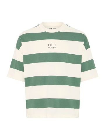 BLEND Rundhalsshirt BHKaveh in Dunkelgrün