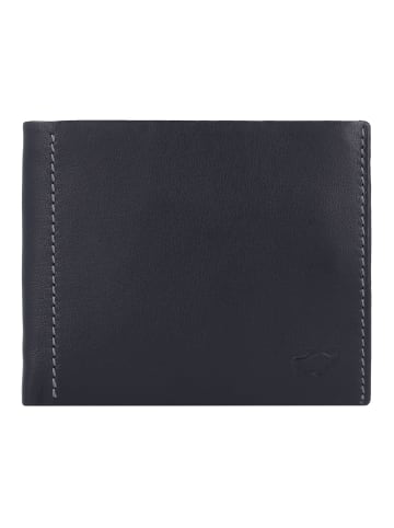 Braun Büffel Henry Geldbörse Leder 12 cm in navy