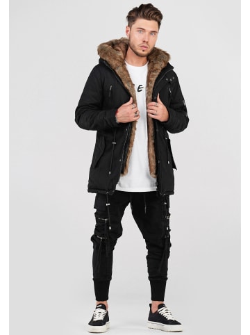 behype Parka BHTYLER in schwarz