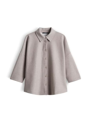 Ulada Sweatbluse in Taupewood Melange Light