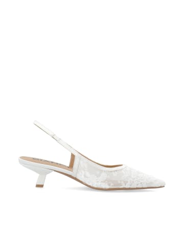 Bianco Kitten Heels in WhiteLace