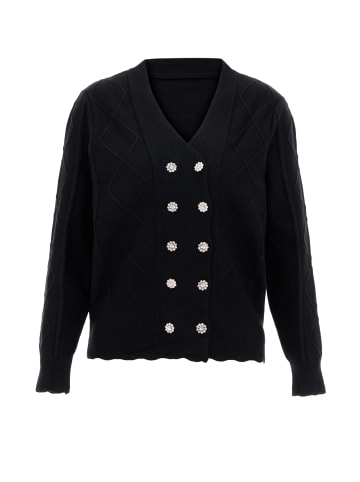 carato Strickjacke in Schwarz