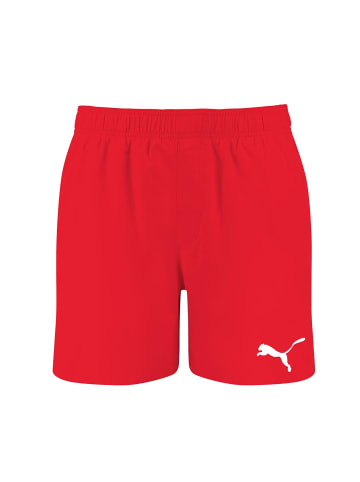 Puma Badehose SWIM MEN MID SCHORTS in Red