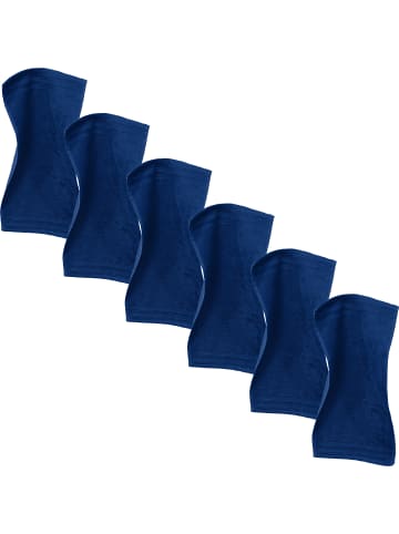 Erwin Müller Frottier Gästetuch 6er-Pack Heidelberg in marine