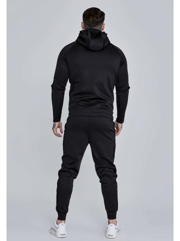 SikSilk Kleidungsset Hoodie And Joggers Set in Black