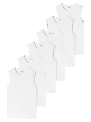 UNCOVER BY SCHIESSER Unterhemd / Tanktop Basic in Weiß