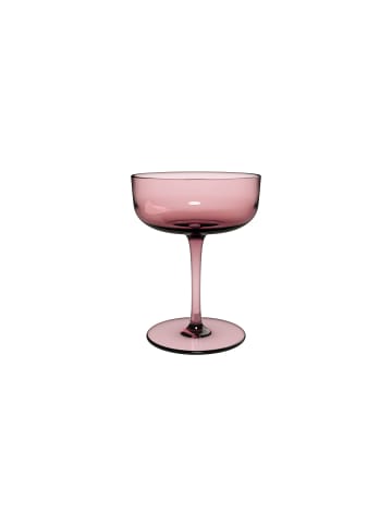 like. by Villeroy & Boch Sektschale / Dessertschale, Set 2tlg Like Grape in lila