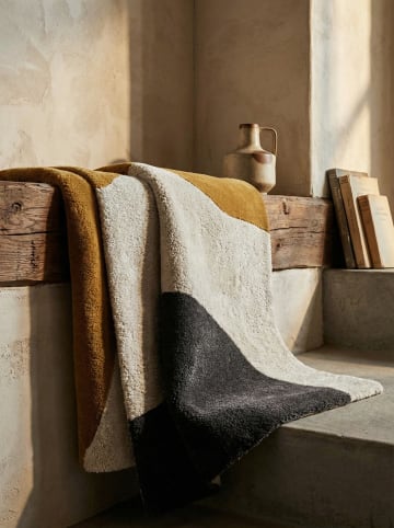 KADIMA DESIGN Teppich Wolle Handgetuftet, Modernes Kunstmotiv, Wohnzimmer