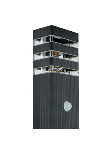 Licht-Erlebnisse Wegeleuchte (B)9 x (L)9 x (H)65 cm in Schwarz