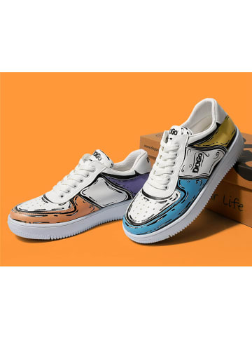 Dogo Dice Sneakers - Dogo Sketch 41 in Weiß