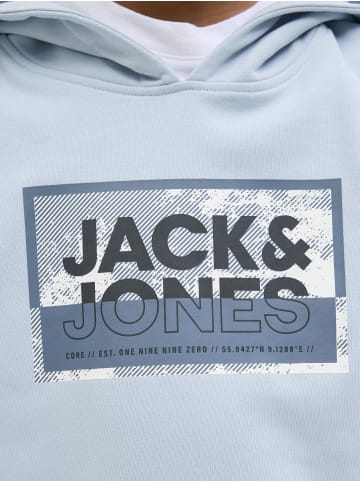 Jack & Jones Kapuzenpullover in Subdued Blue
