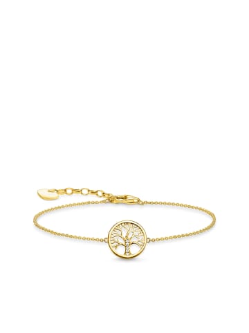 Thomas Sabo Armband in gold, weiß