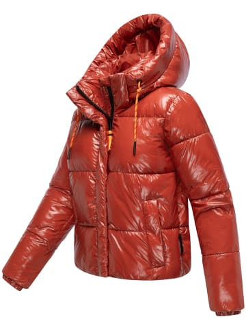 Marikoo Steppjacke Skyraa 16 in Dark Terracotta