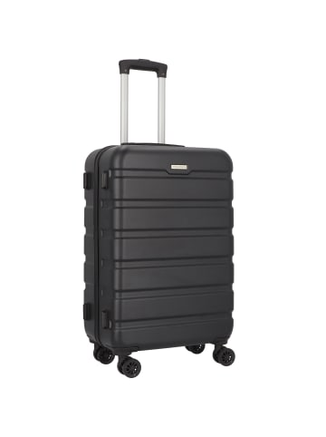 Worldpack Phoenix 4 Rollen Kofferset 3-teilig schwarz