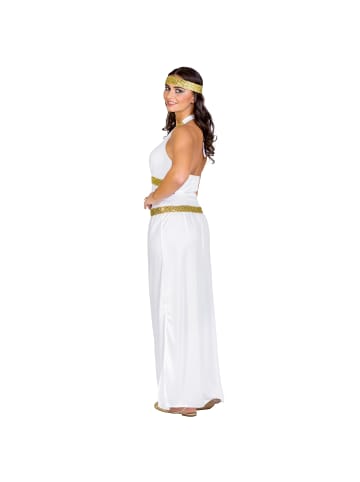 tectake Langes, edles Kleid, weiß