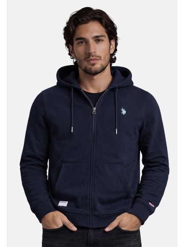 U.S. Polo Assn. U.S. POLO ASSN. Herren Sweatjacke Hoodie P027 in Navy