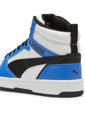 Puma Sneaker "Rebound V6 Mid Jr" in Weiß